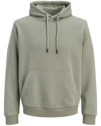 Hanorac barbati,  verde, poliester reciclat, bumbac, Verde