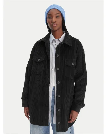 Camasa dama  bumbac negru, Negru