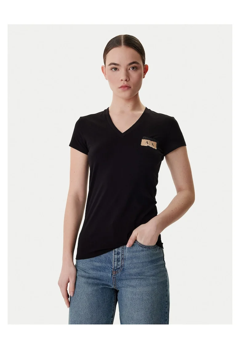 Tricou dama  negru, Negru