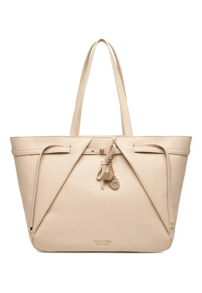 Geanta shopper,  One Size, material sintetic, cudwqfwqd, Bej