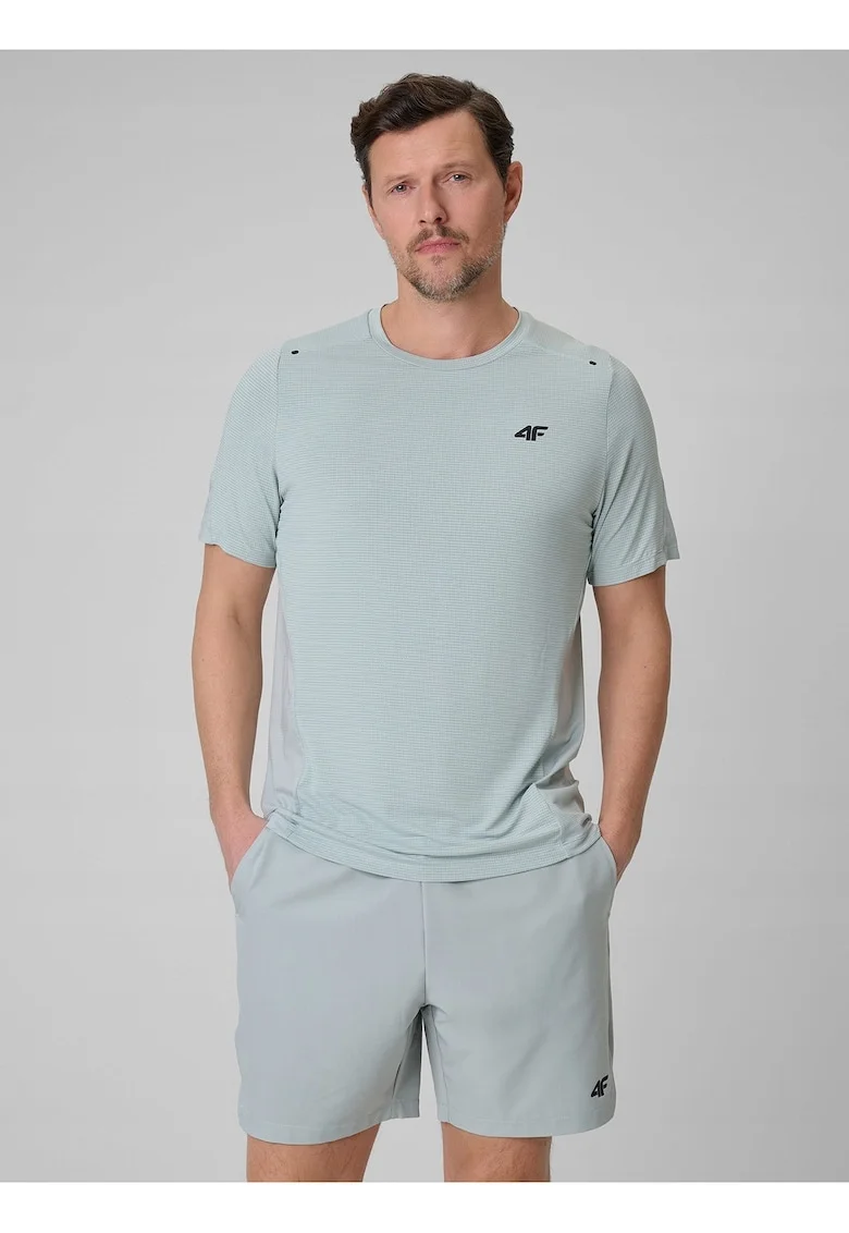 Tricou barbati  verde menta, uscare rapida, croiala regular