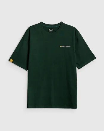 Tricou barbati,  verde, confortabil, bumbac