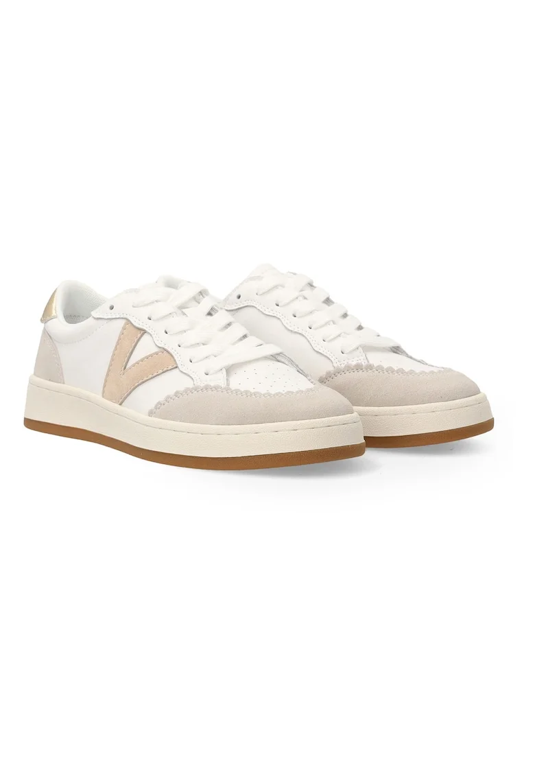 Pantofi sport din piele uni