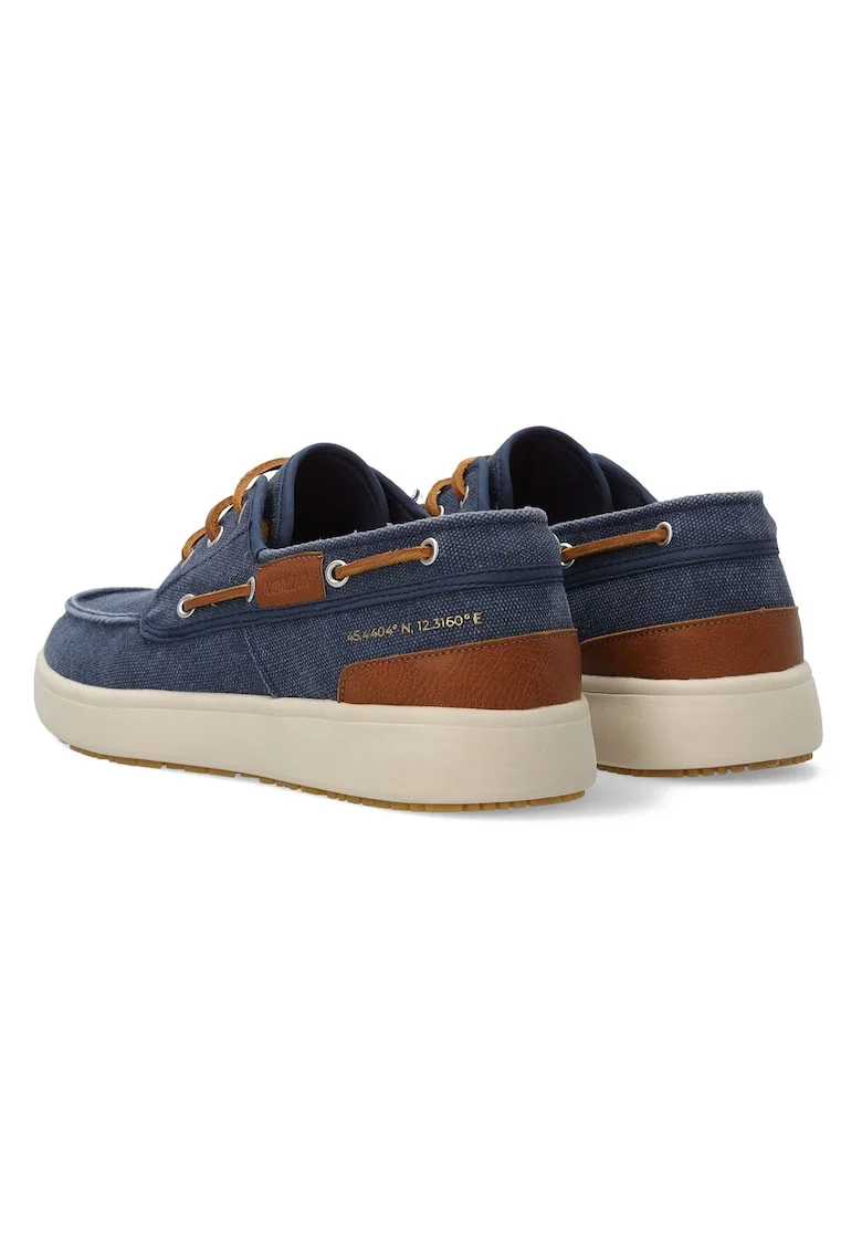Pantofi boat din panza