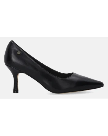 Pantofi din piele cu toc inalt