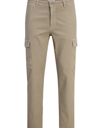 Pantaloni barbati,  fermoar, 654897, Bej