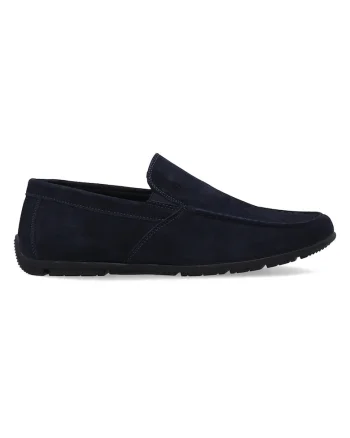 Pantofi loafer driver din piele intoarsa
