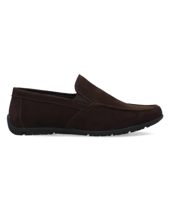 Pantofi driver loafer din piele intoarsa