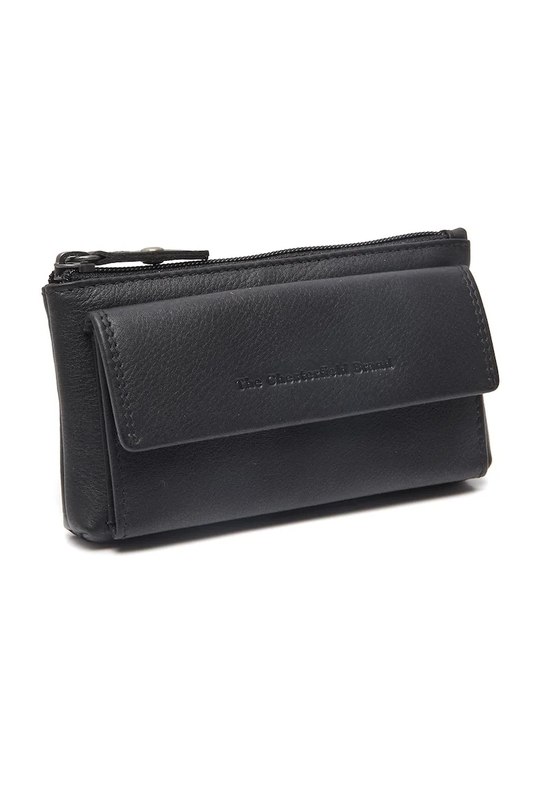 Portofel chei unisex piele naturala, Torano,, Negru