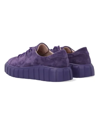 Pantofi sport din piele de caprioara cu siret