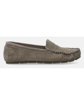 Pantofi loafer din piele intoarsa naturala