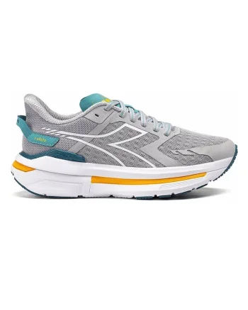 Pantofi sport din plasa, Gri/Albastru