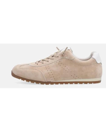 Pantofi sport din piele intoarsa cu perforatii