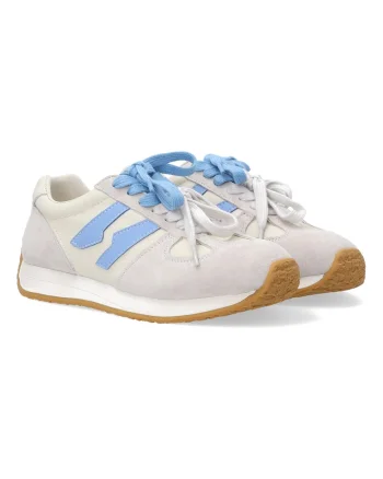 Pantofi sport cu garnituri din piele