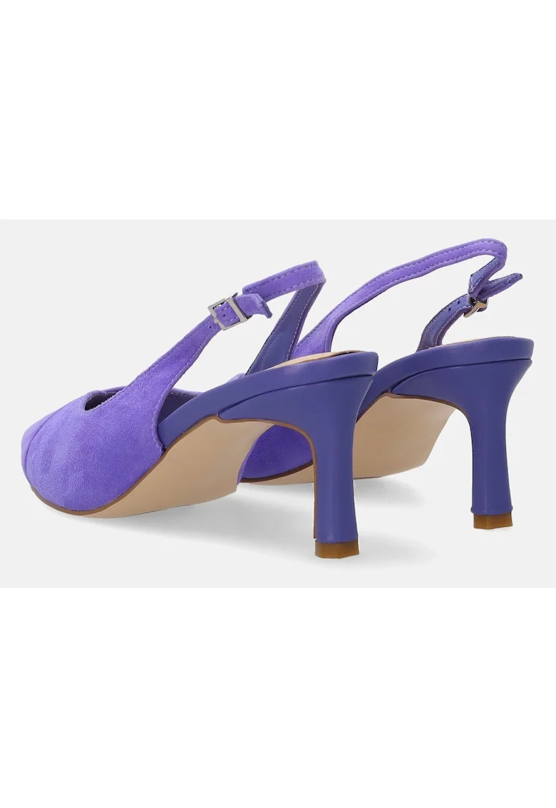 Pantofi cu toc kitten cu varf ascutit