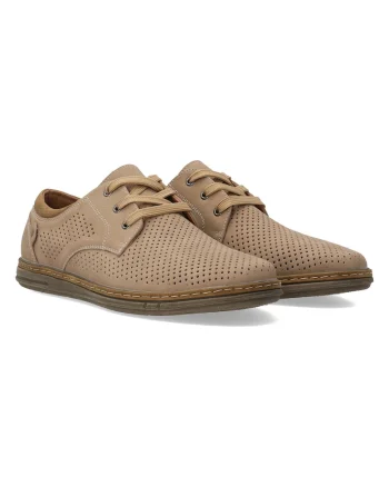 Pantofi din piele perforati