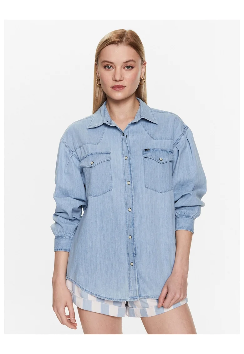 Camasa dama  Western 112355108, Albastru