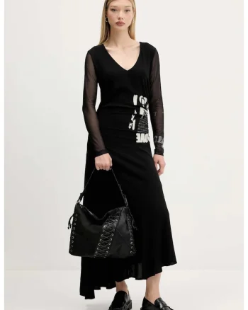 Rochie de zi  Posinew 25WWVW26 pentru femei, Negru