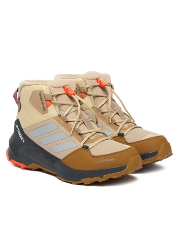 Pantofi sport copii,  trekking, maro, tesatura