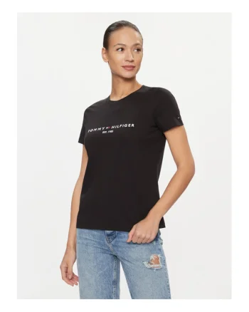 Tricou Dama,  bumbac organic, negru,