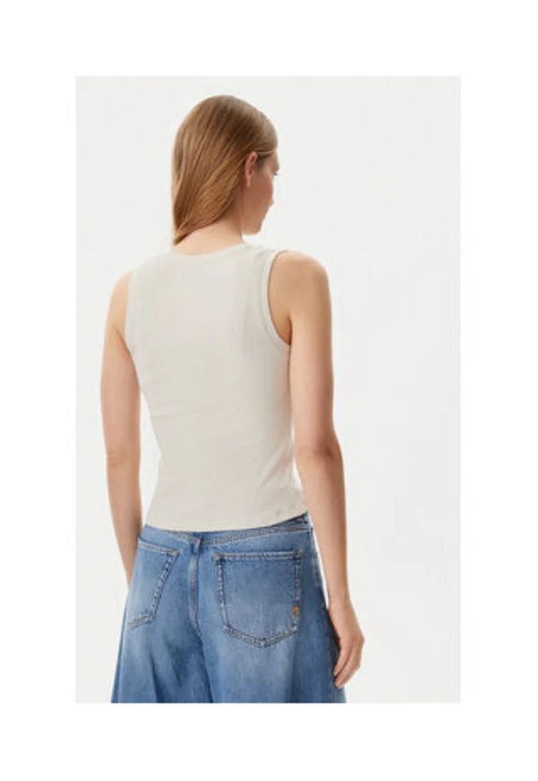 Top Dama,  Bej, 100% bumbac,