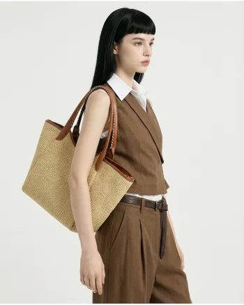 Geanta shopper Valoria Ultra, Bej