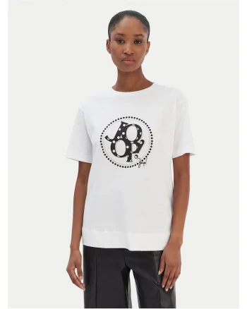 Tricou alb  pentru dama, Alb