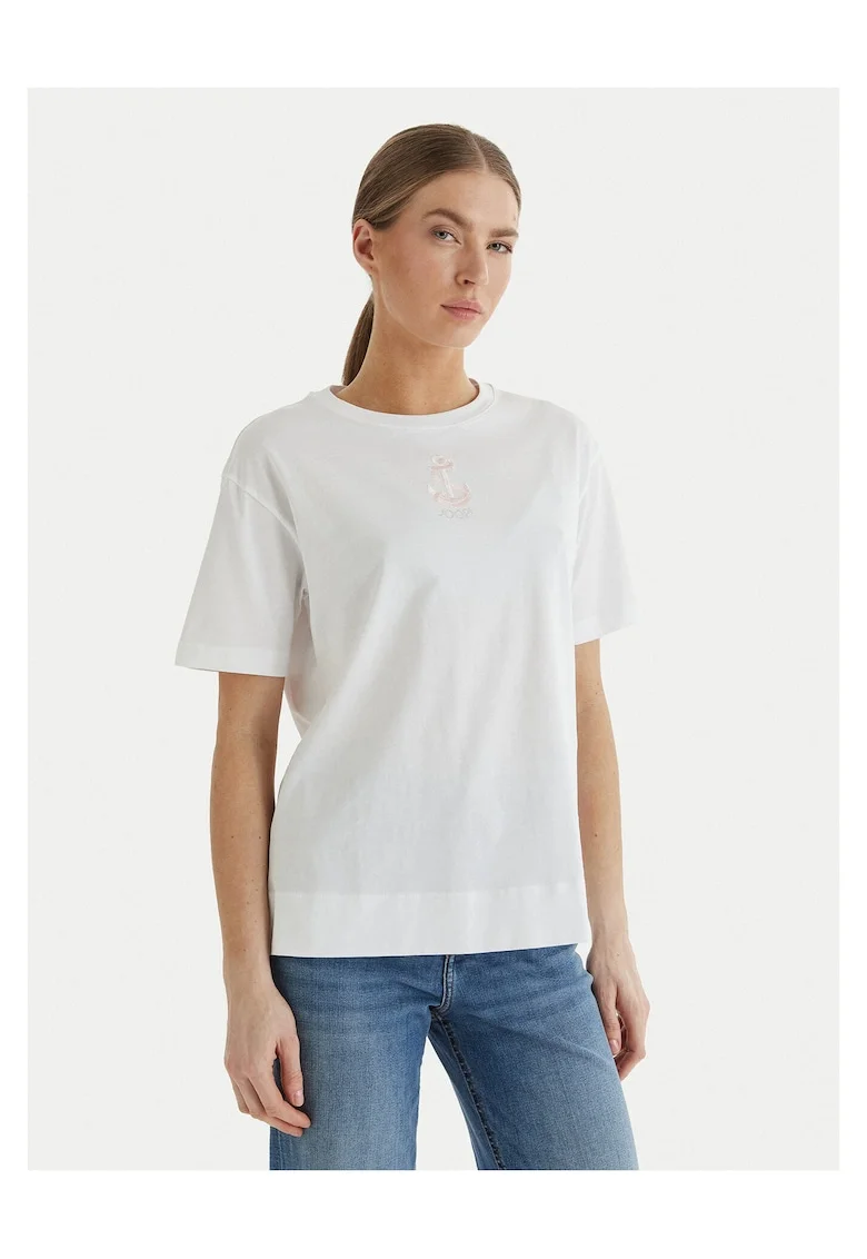 Tricou bumbac alb, Alb