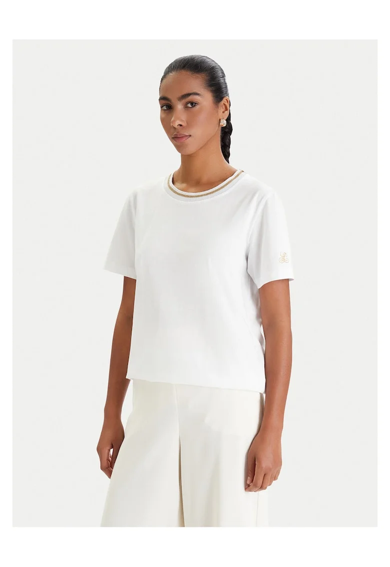 Tricou dama, Alb