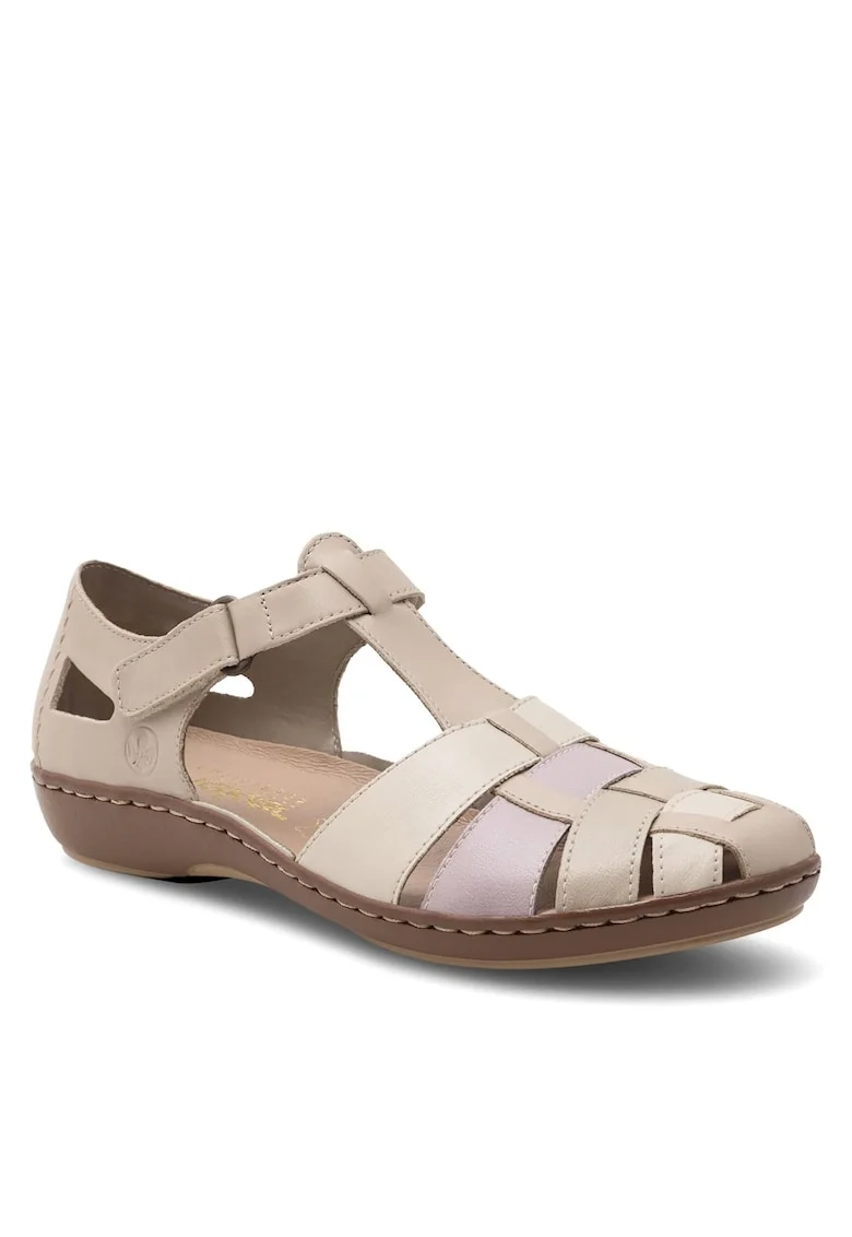 Espadrile dama,  Bej, piele naturala,