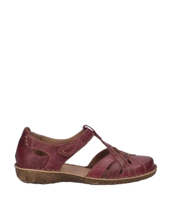 Sandale dama  model ROSALIE 29, piele naturala, rosu