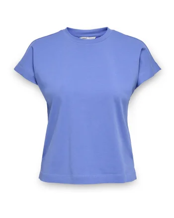 Tricou dama  supradimensionat albastru, Albastru
