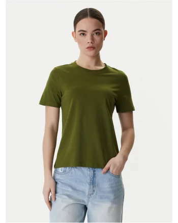 Tricou dama  bumbac organic, Verde