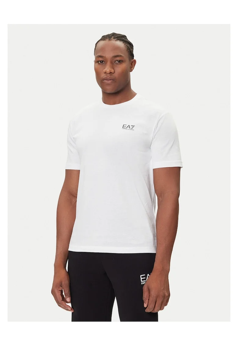 Tricou barbat,  alb