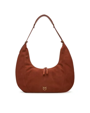 Geanta dama  Slouchy Hobo Big, din piele naturaladwqf, Roz
