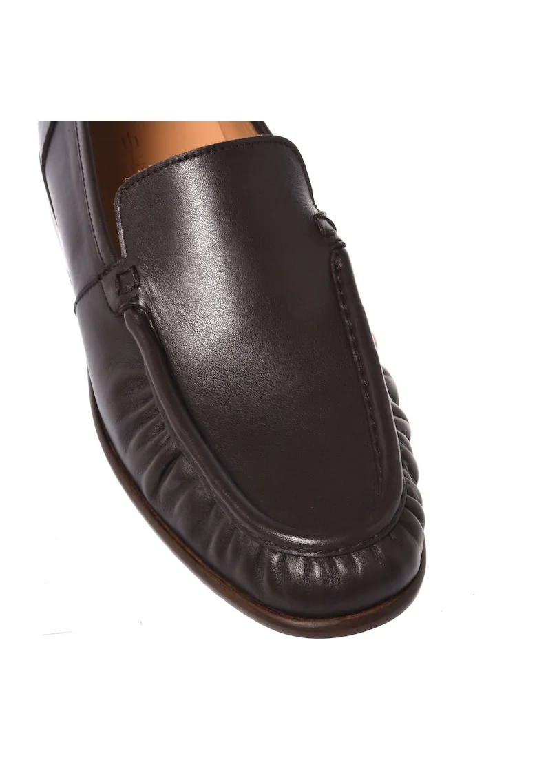 Mocasini uni de piele, Maro