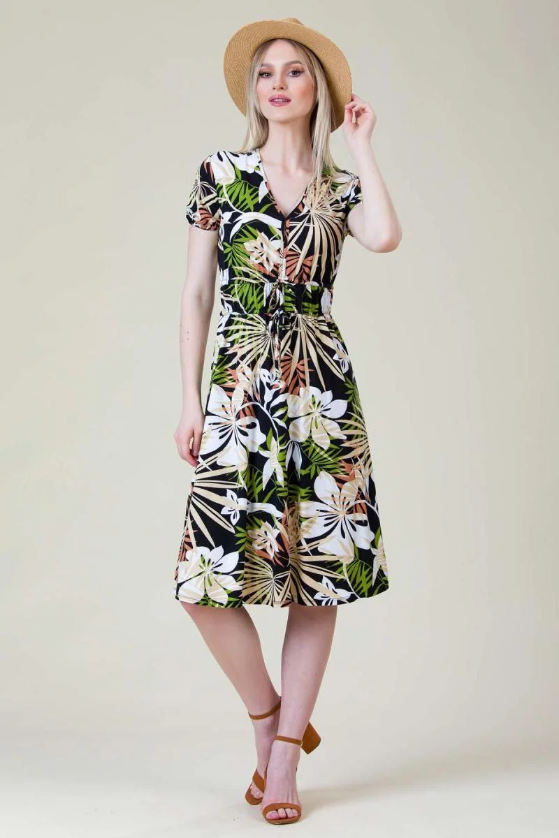 Rochie imprimata Dalia