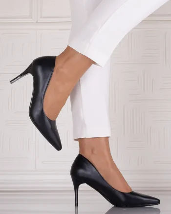 Pantofi eleganti Negrii dama din Piele Ecologica Utama