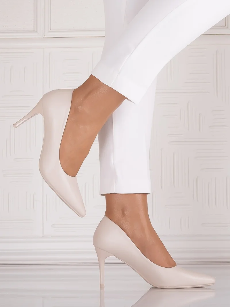 Pantofi eleganti Bej dama din Piele Ecologica Utama