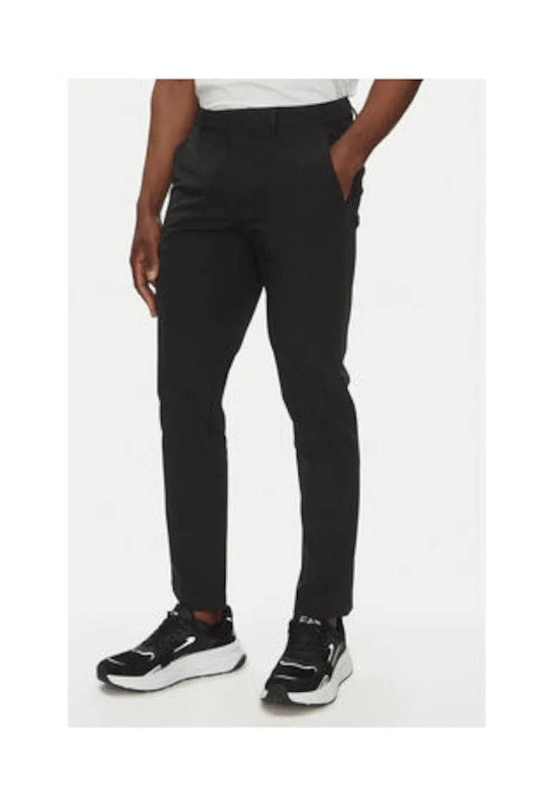 Pantaloni barbatesti, Emporio Armani  material sintetic, negru, Negru
