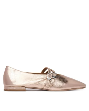 Pantofi dama Hogl aurii, Auriu
