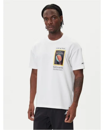 Tricou barbati  lejer alb, Alb