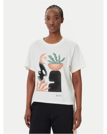 Tricou  din bumbac organic pentru dama, Alb