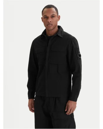Camasa barbati  bumbac negru, Negru