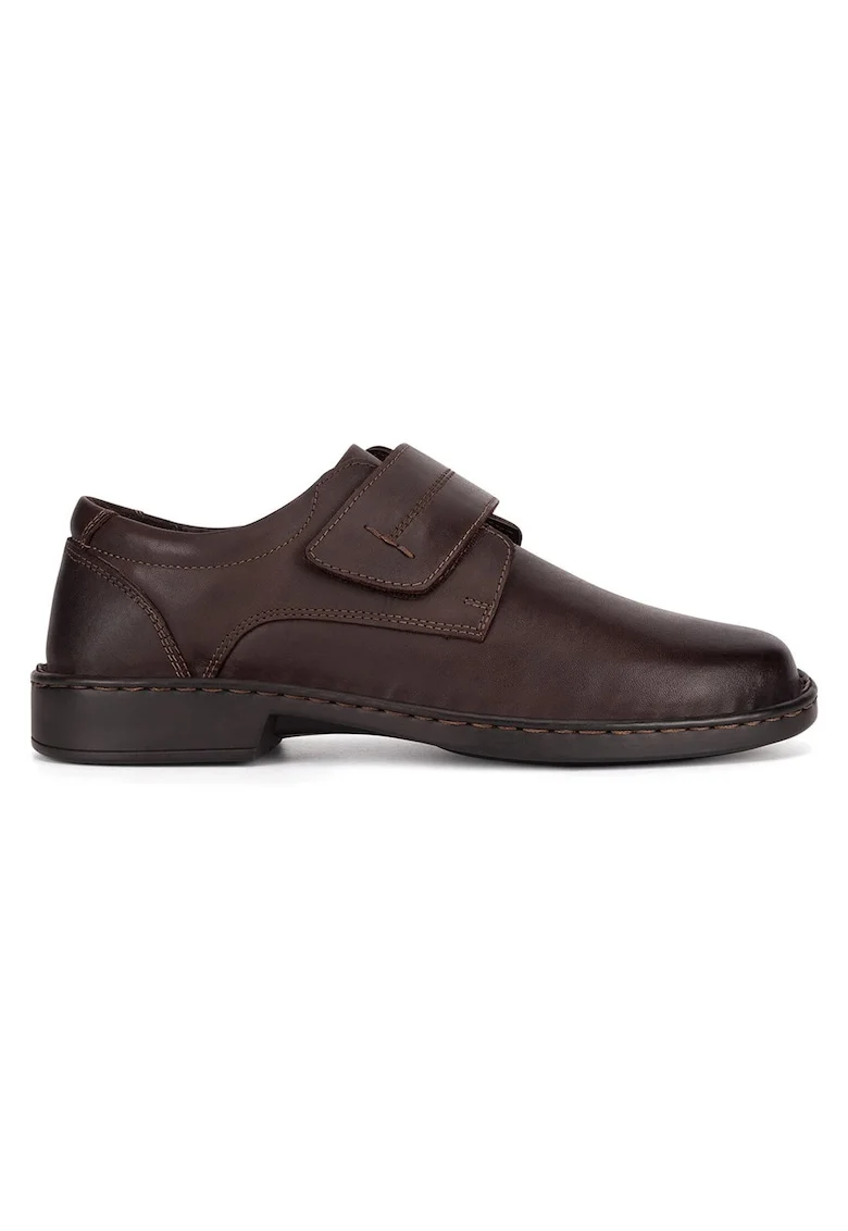 Pantofi barbati  din piele naturala, Maro