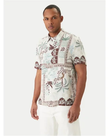 Camasa cu imprimeu grafic, Multicolor
