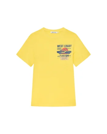 Tricou copii  galben, Galben