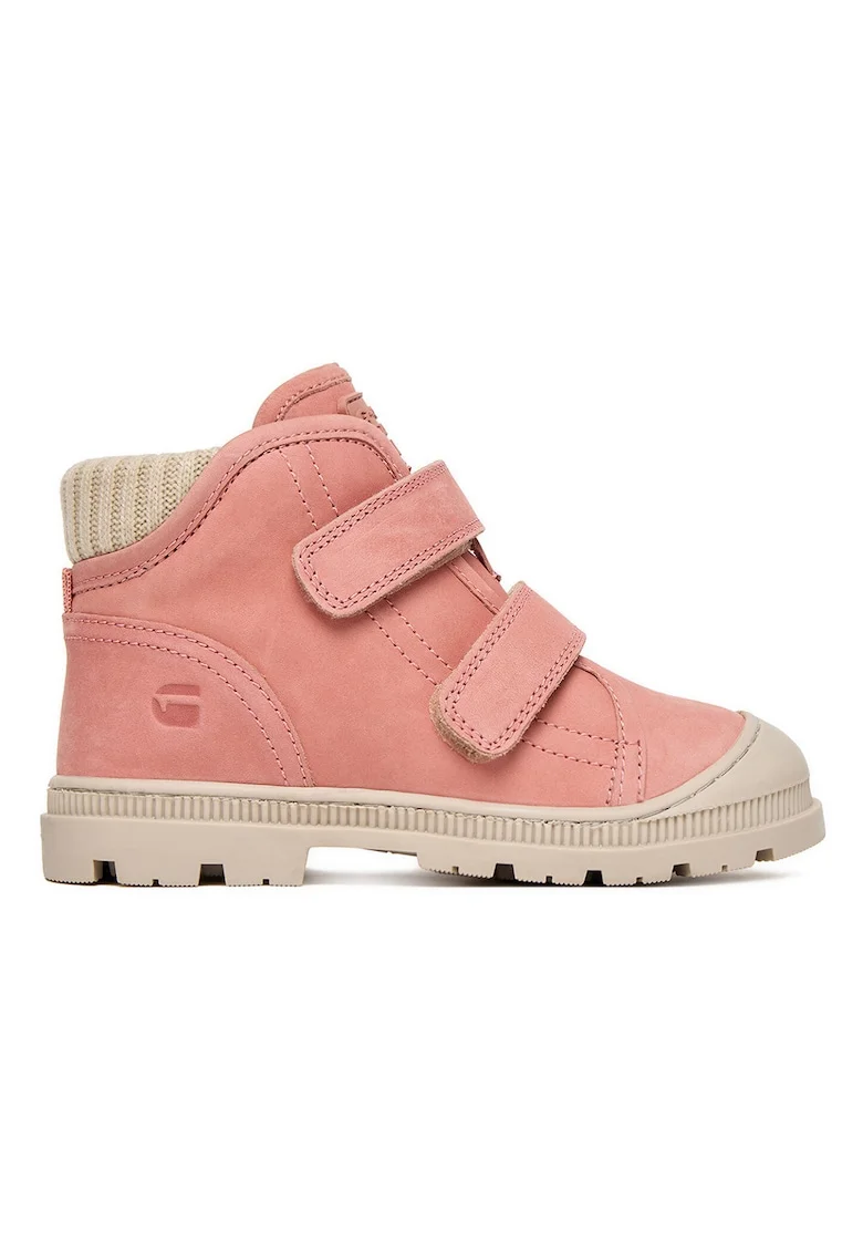 Cizme fete G-Star Raw nubuc roz, Roz