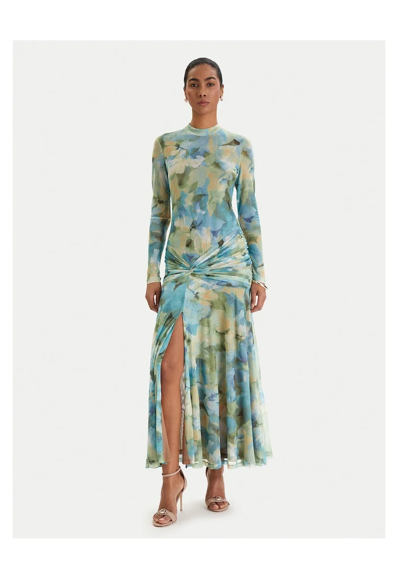 Rochie de vara  cu fermoar, Verde