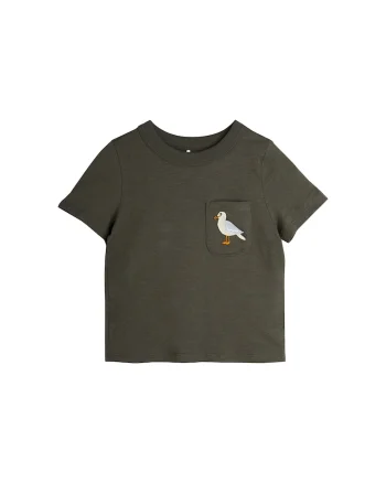 Tricou  pentru copii, bumbac organic, Maro